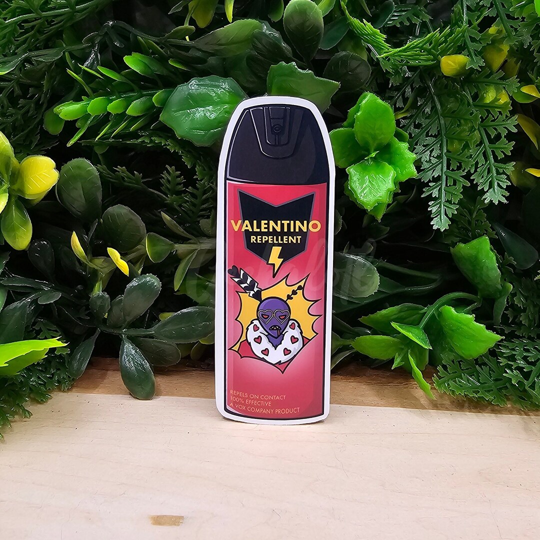 Val Name Sticker Val Repellent - Handmade Sticker- (1.16