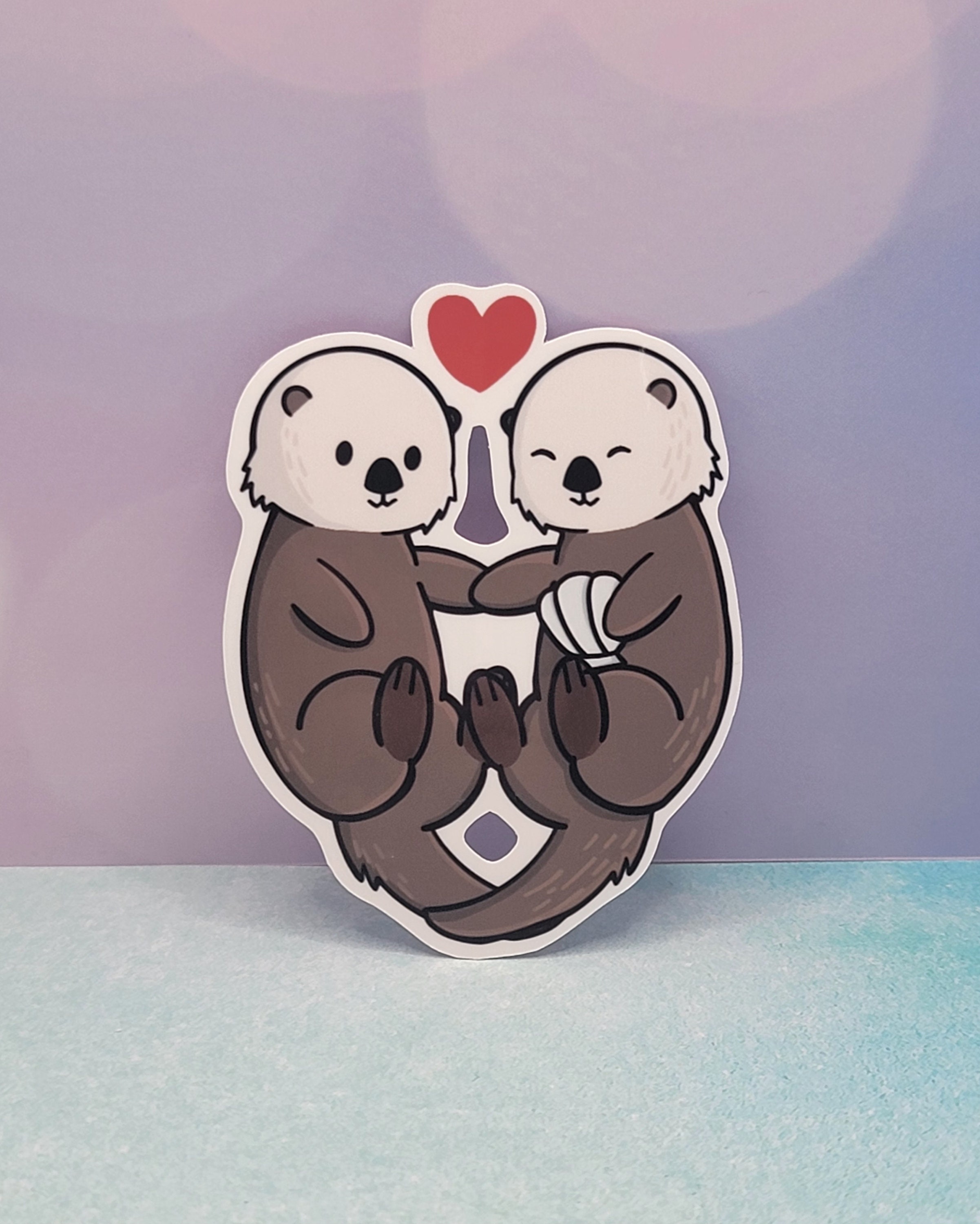 Significant "Otter"  - Handmade Sticker (2.32" x 3.00")