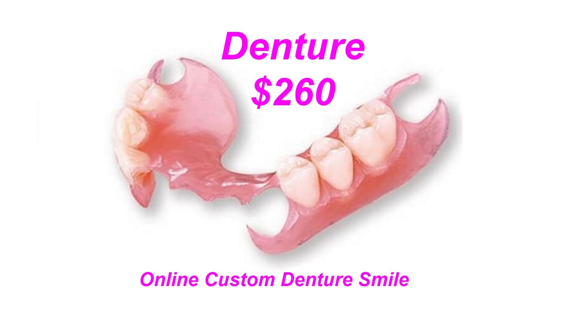 Step 3 Order Upper Partial Dentures Online CustomMade Etsy