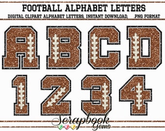 Football letters Etsy - Il 340x270.1075616452 Dzu7