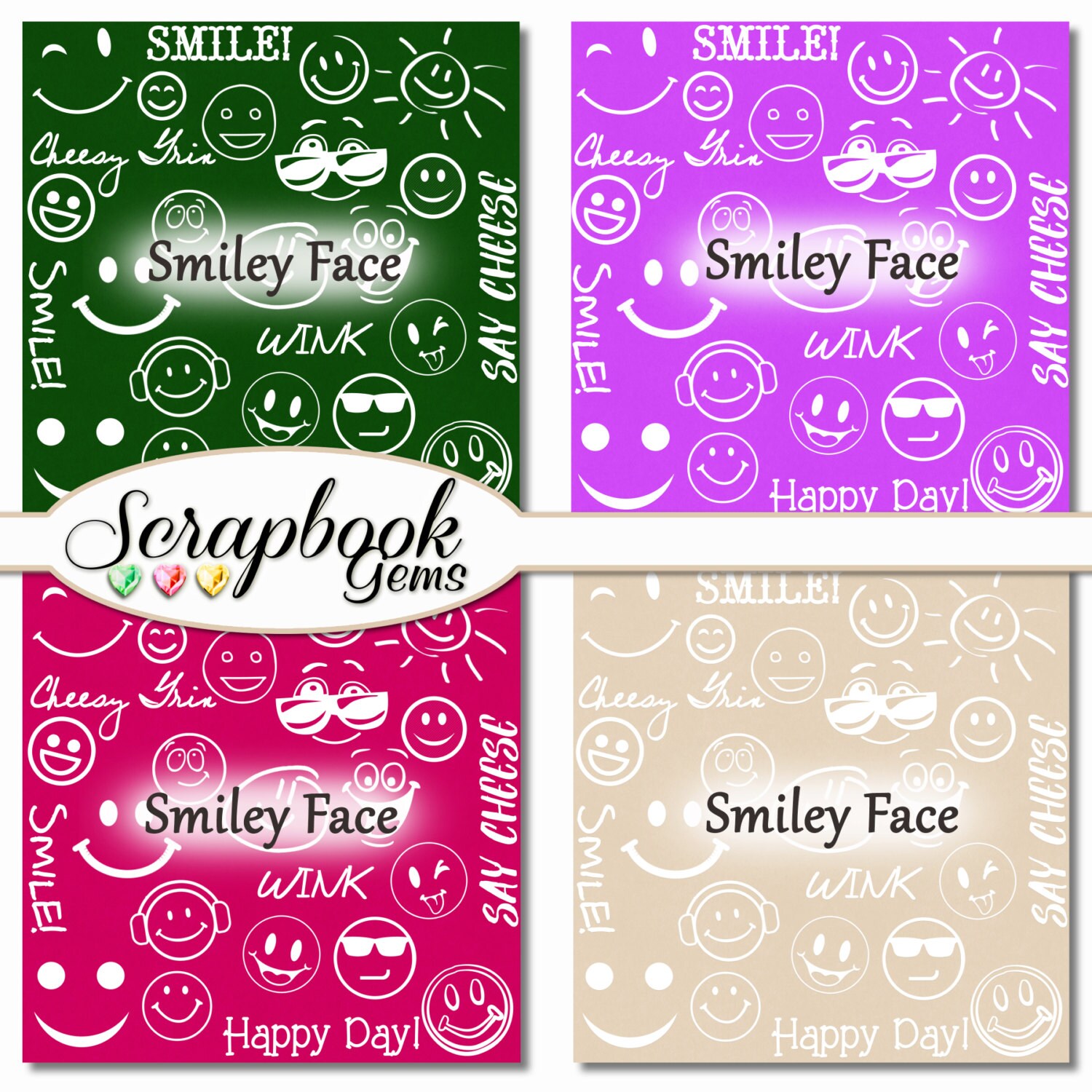Smiley Paper. Fill 100 Colors Smiley Face Papers, 100 Pieces, 12