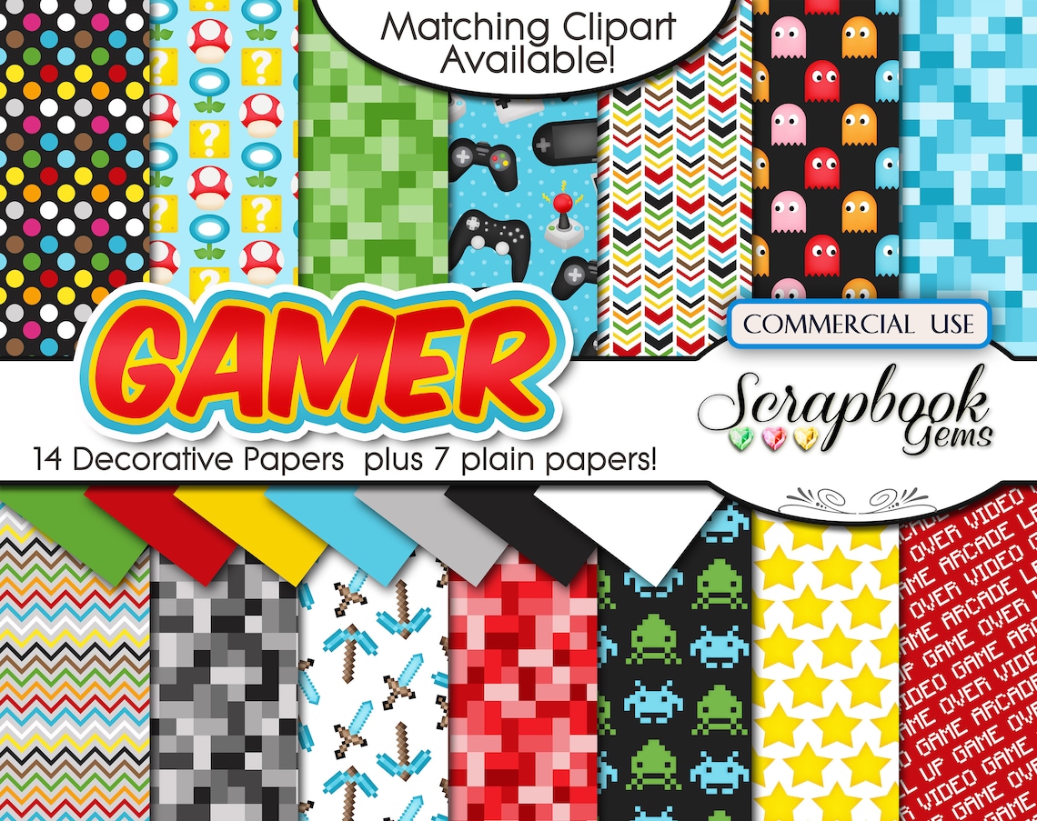Video Game Paper.pdf GAMER Digital Papers, 21 Pieces, 12