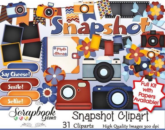 snapshot camera clipart images