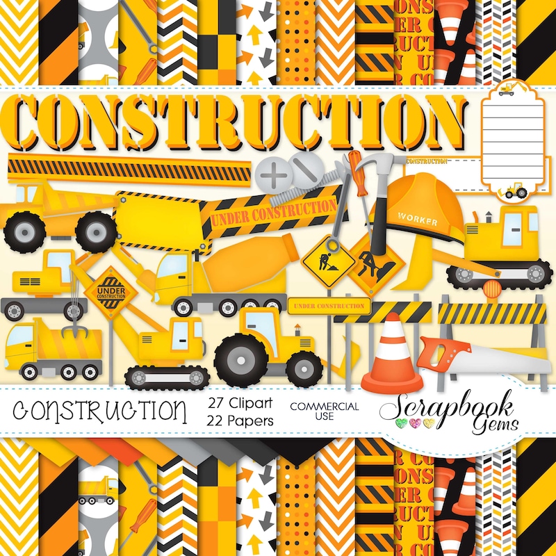 Construction Painting Kit - Etsy