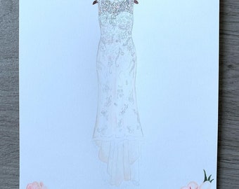 Wedding Dress Portrait