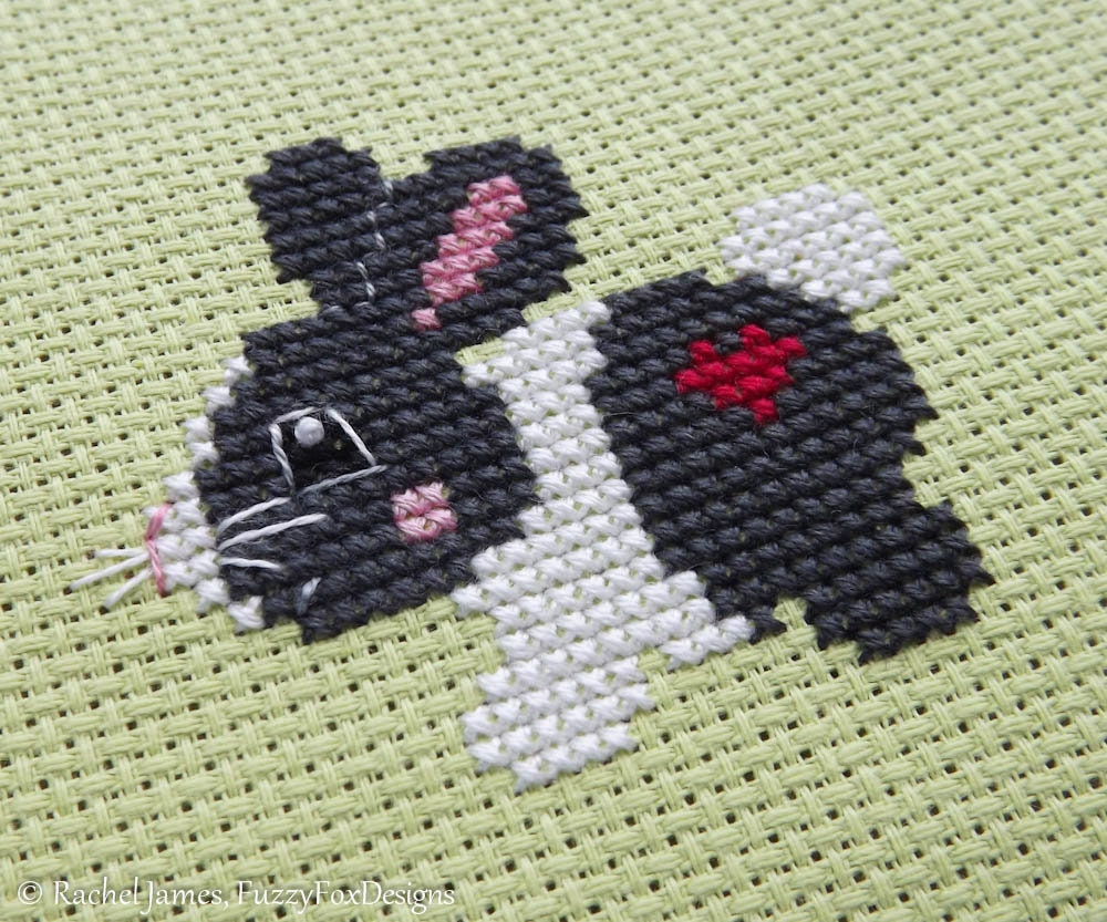 Easter Bunny Cross Stitch Pattern PDF | 12 Cute Easter Bunnies | Easy ...