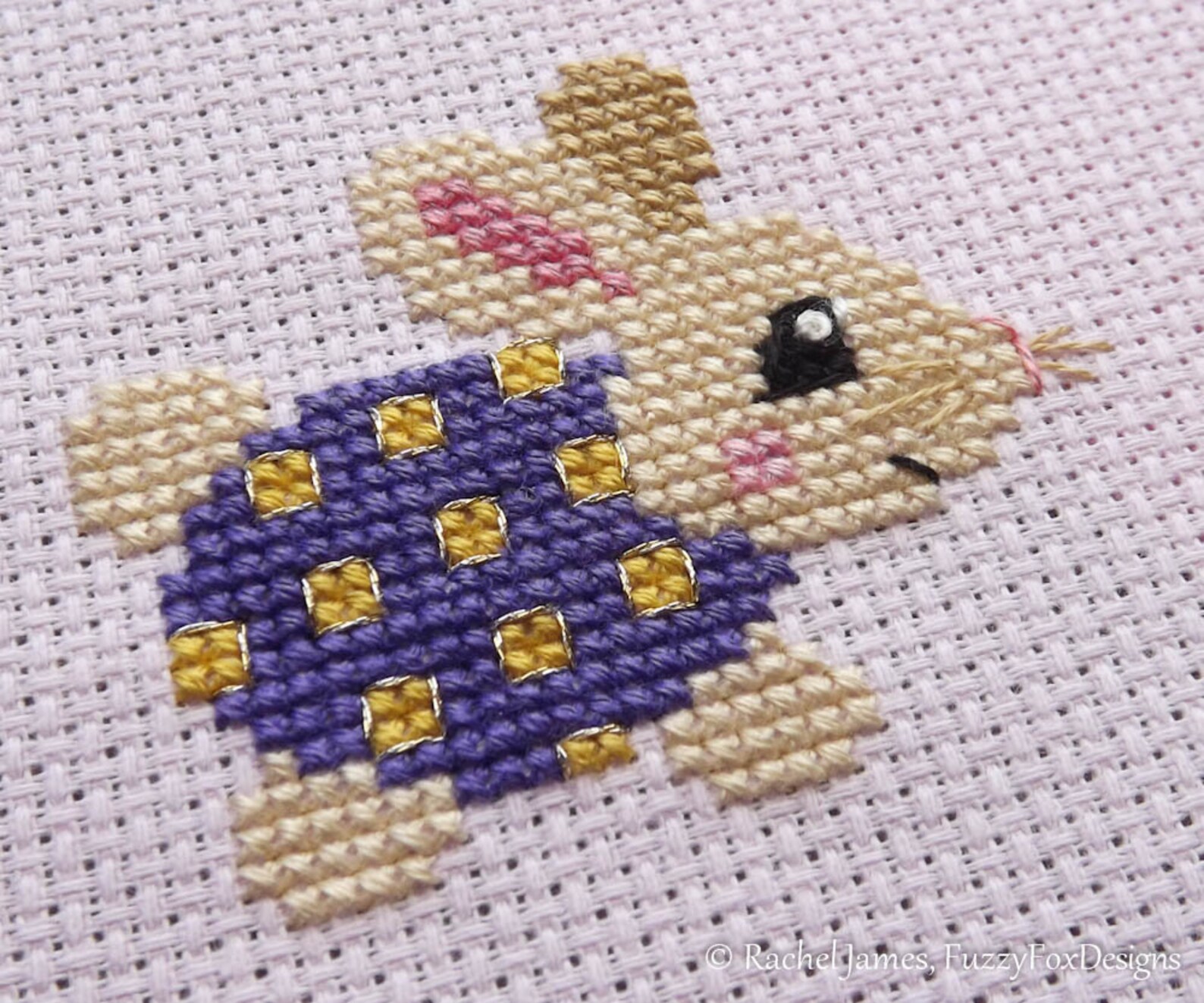 Easter Bunny Cross Stitch Pattern PDF | 12 Cute Easter Bunnies | Easy ...