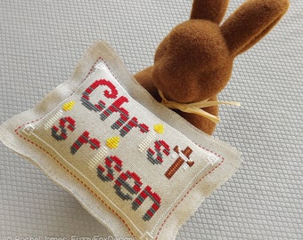 Easter Cross Stitch Pattern PDF | Christ is Risen Cross Stitch