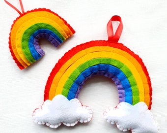 Rainbow hangers. Choose small or large