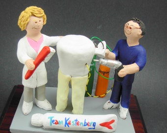 Dental Anesthesian Gift Figurine Custom Made - Custom Made Dentist Gift- Dental Figurine - Personalized Dentist Present- Dentist Statue