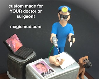 Pediatric Surgeon's Figurine, Children's Surgeon's Gift, Surgeon Graduation Gift, Doctor Graduation Present, Paediatrician Graduate Gift