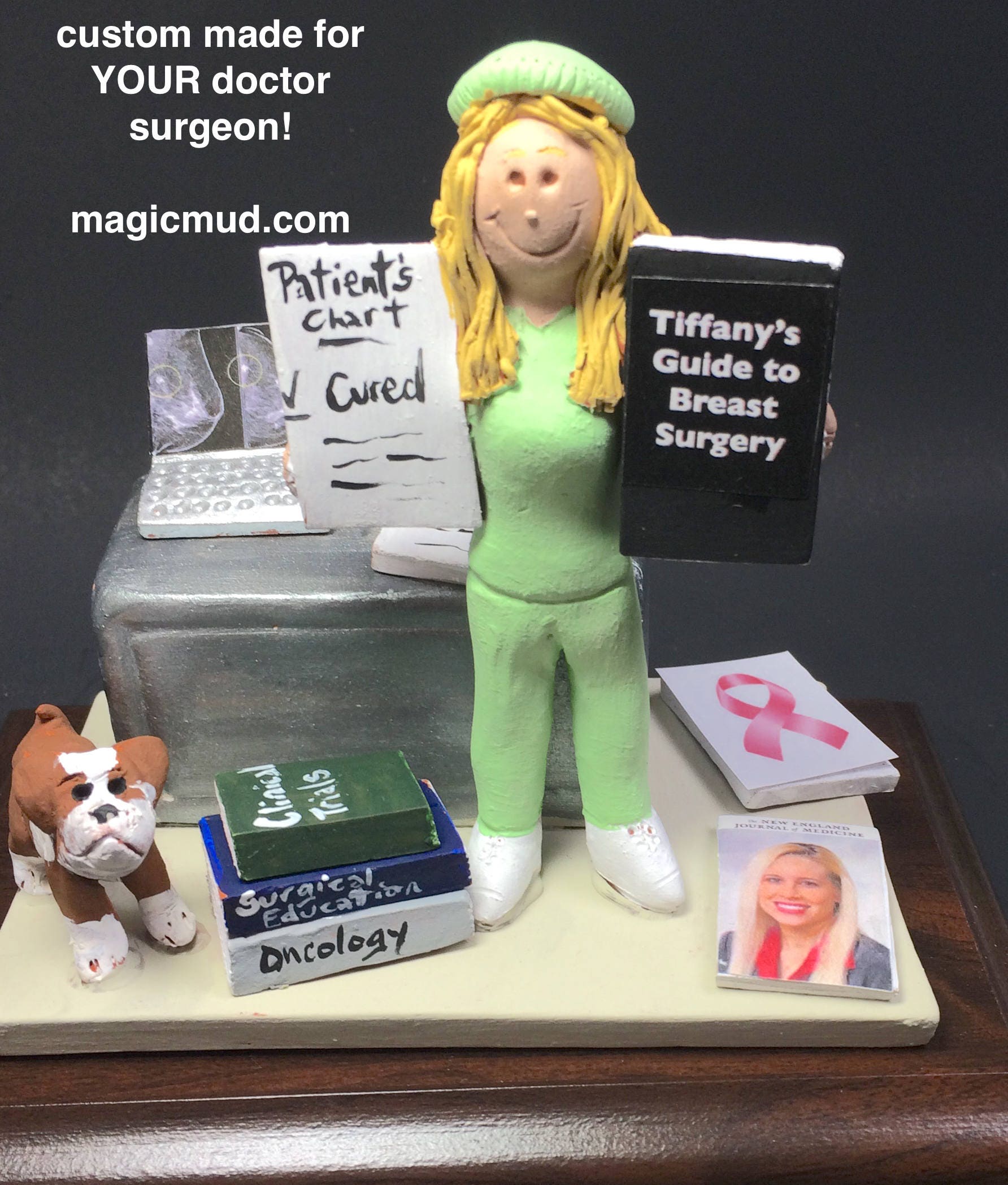 Female Physician Graduates Figurine Female Physician Etsy