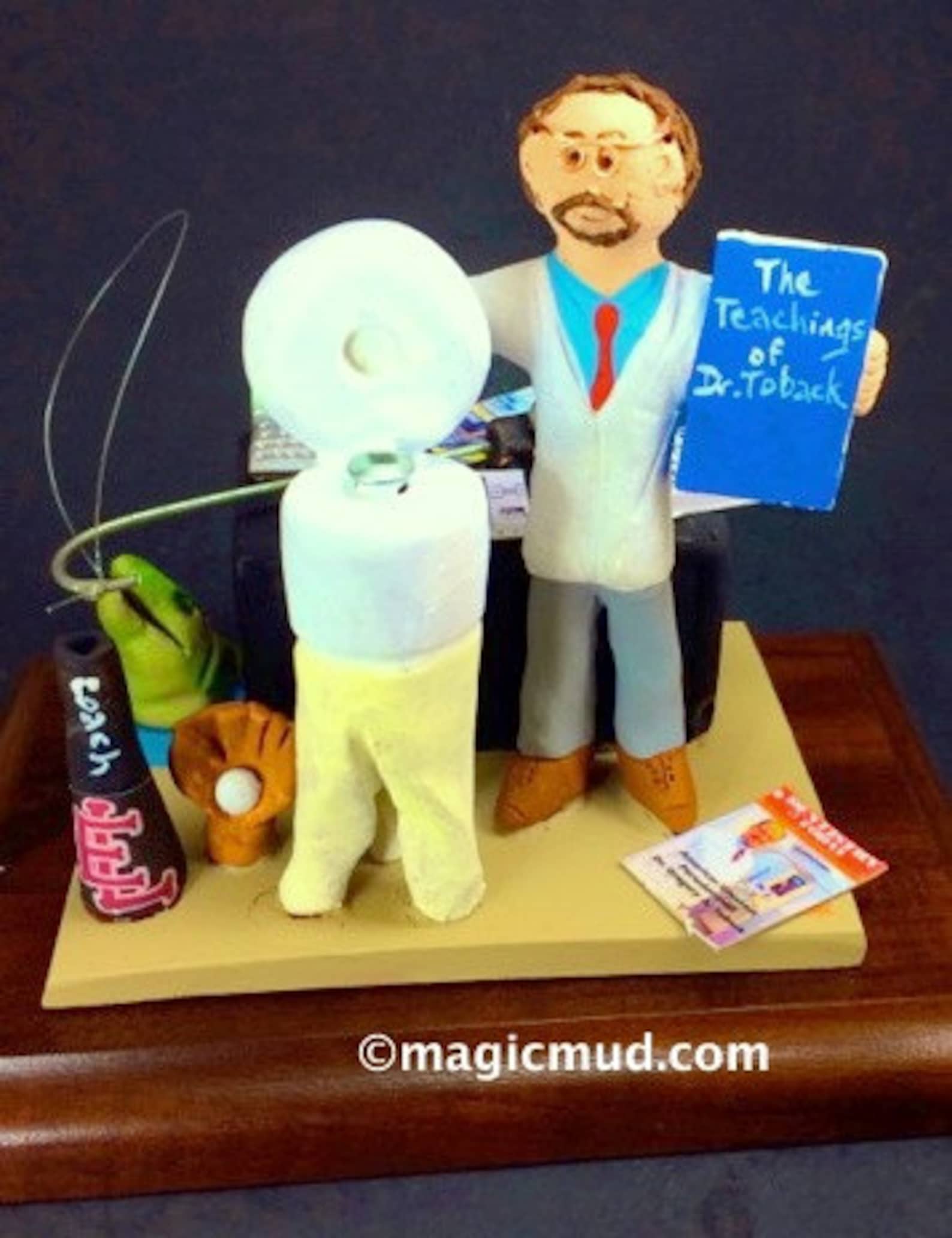 Pediatric Dentist Gift Custom Figurine Custom Made Dentist Gift Dental