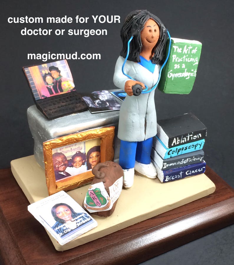 OB-GYN Doctor's Custom Made Figurine Personalized - Etsy Canada