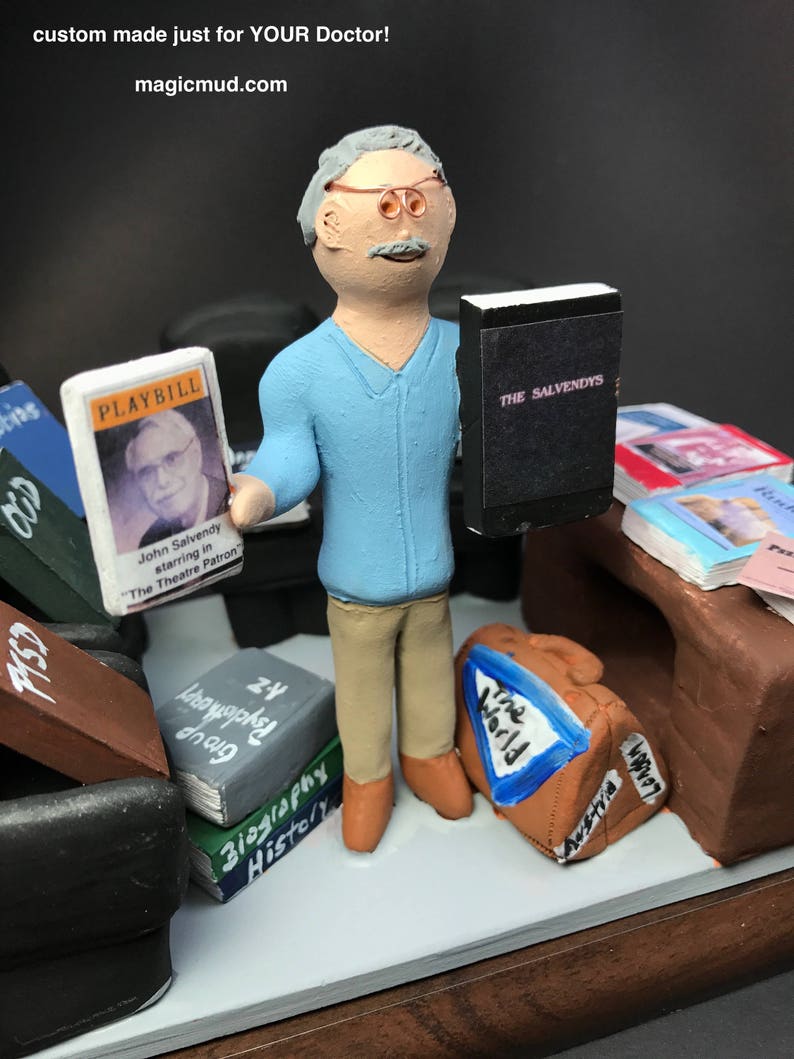 Shrink therapist psychiatrist Figurine Custom Made to Order