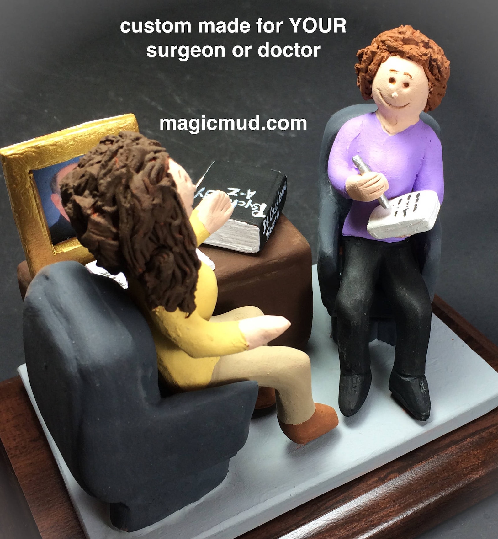 Shrink therapist psychiatrist Figurine Custom Made to Order