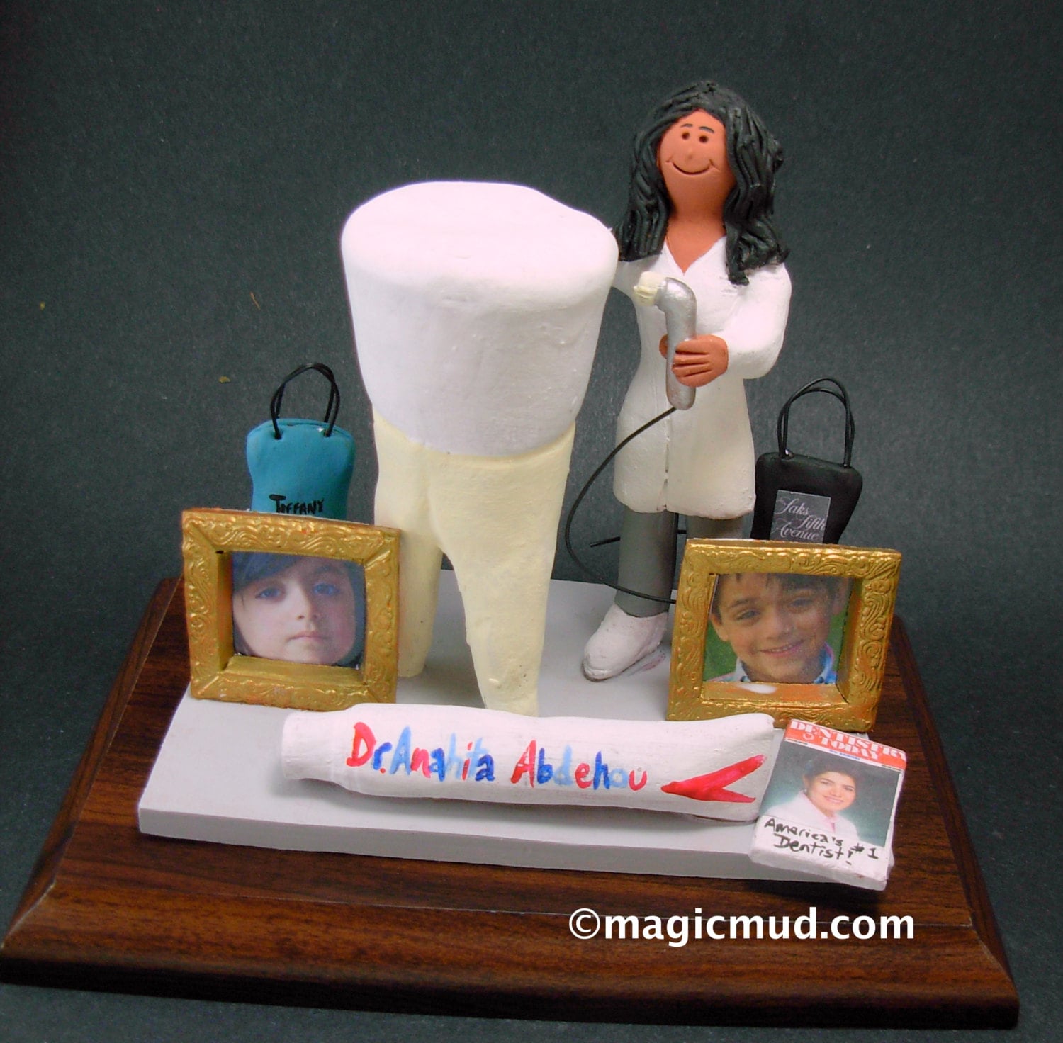 Pediatric Dentist Gift Custom Figurine Custom Made Dentist Gift Dental