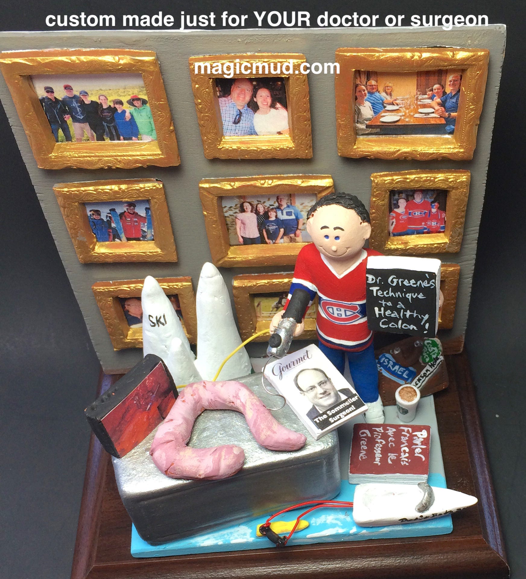 Personalized Neurologist's Gift, Custom Made Doctor's Figurine ...