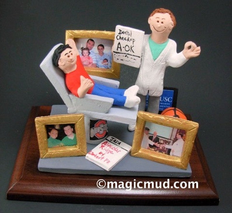 Pediatric Dentist Gift Custom Figurine Custom Made Dentist Gift Dental