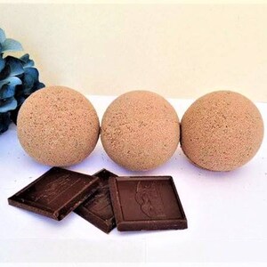 Hot Chocolate Bath Bomb/Marshmallow/Vegan/Bath Fizzies/Vanilla/Hot Cocoa/Christmas