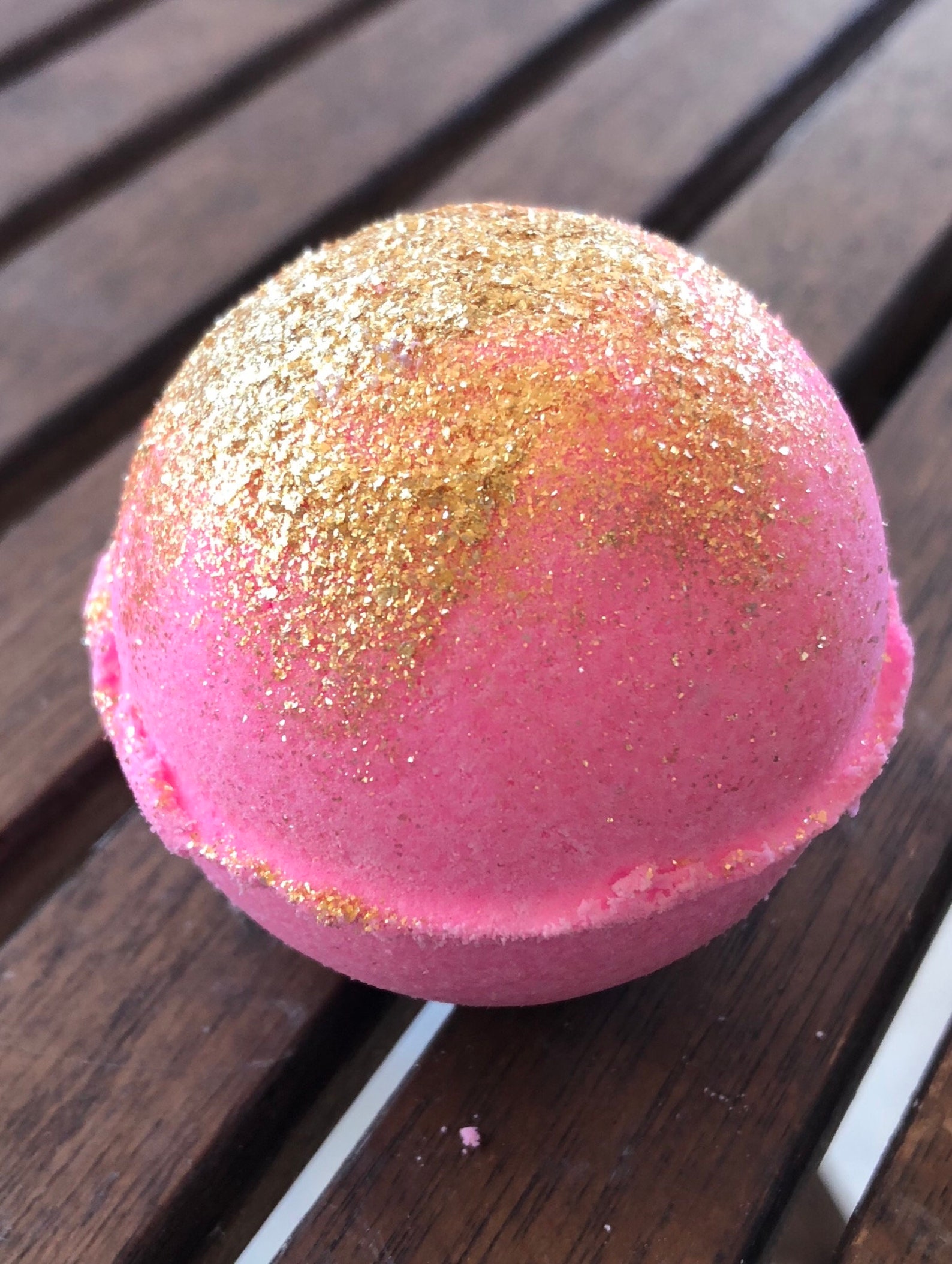 Bath Bomb Favors/ Hot Pink Gold/free Shipping/party Favors Etsy