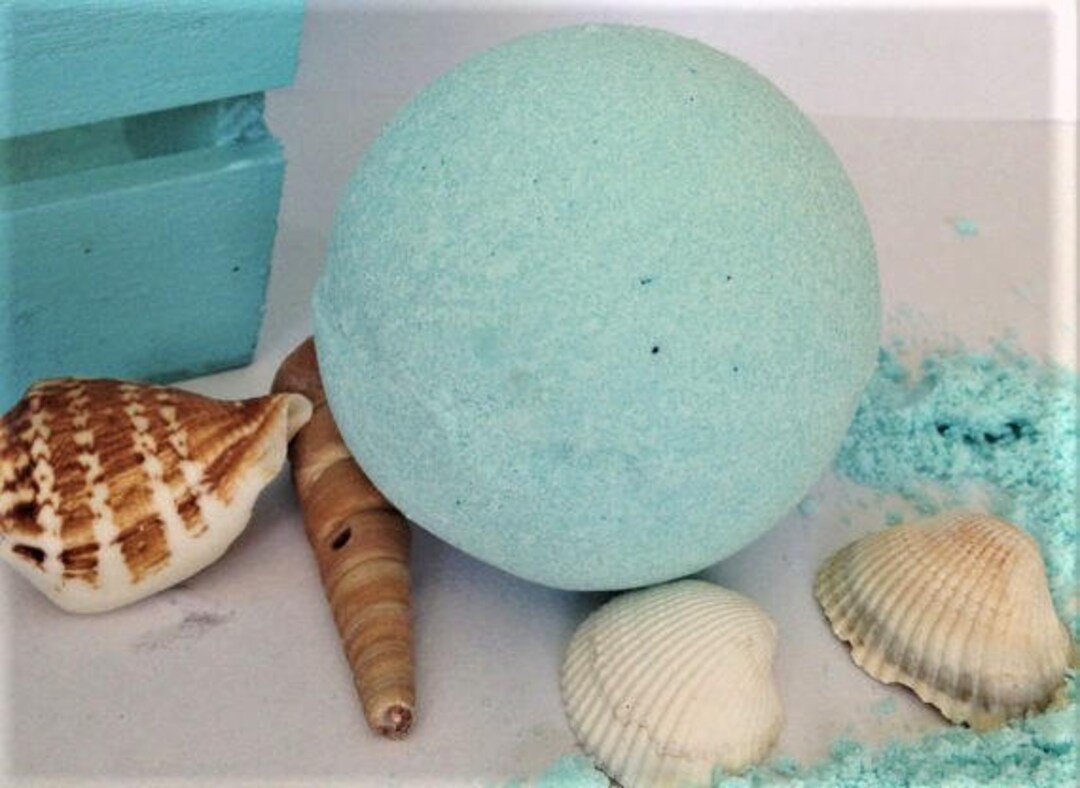 Under the Sea Bath Bomb/beach Scented/tropical Bath/blue Water ...