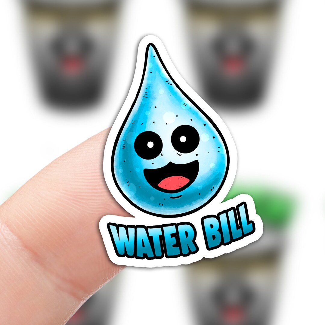 4590 Mini Water Bill Planner Stickers L Bill Reminder Lpay Your Bills