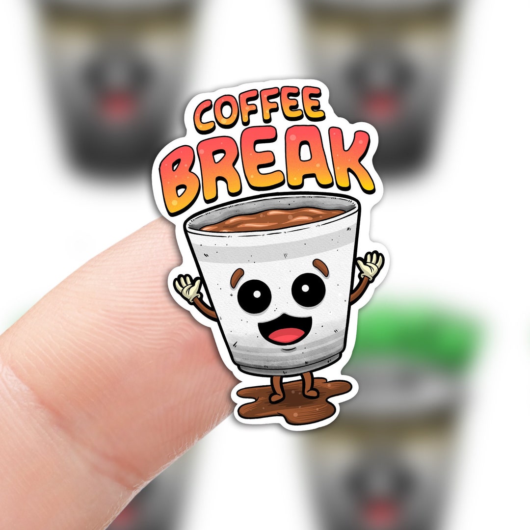 4590 Mini Coffee Break Planner Stickers L Coffee Reminder L Etsy