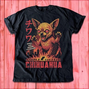 Chihuahua Chaos Graphic Tee: Fun Dog Lover T-Shirt