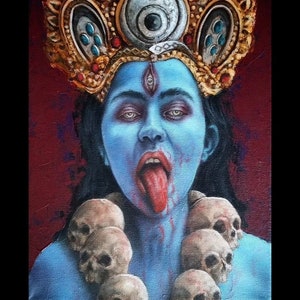 Kali - Art Print by Louis Braquet Art | Hindu Art Print | Art Decor Print | Divine Feminine Art | Goddess Art