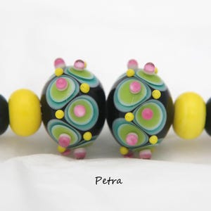 BuliBeads - Handmade Lampwork Glass Beads  - Earrings set - Lampwork