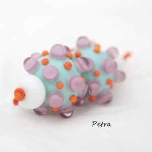 BuliBeads - Handmade Lampwork Glass Beads  - Earrings set - Lampwork