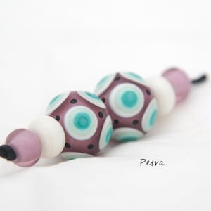 BuliBeads - Handmade Lampwork Glass Beads  - Earrings set - Lampwork