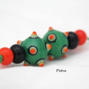 BuliBeads - Handmade Lampwork Glass Beads  - Earrings set - Lampwork