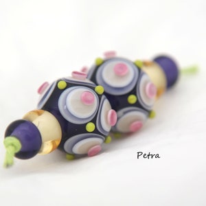 BuliBeads - Handmade Lampwork Glass Beads  - Earrings set - Lampwork