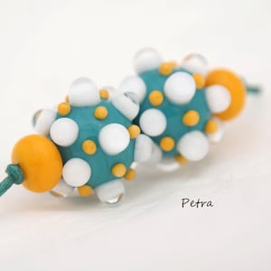BuliBeads - Handmade Lampwork Glass Beads  - Earrings set - Lampwork