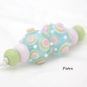 BuliBeads - Handmade Lampwork Glass Beads  - Earrings set - Lampwork