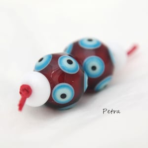 BuliBeads - Handmade Lampwork Glass Beads  - Earrings set - Lampwork