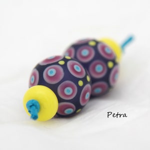 BuliBeads - Handmade Lampwork Glass Beads  - Earrings set - Lampwork