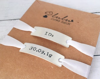 Hochzeit Sneaker Tags I do - Braut personalisierte Spitzen Tags - Frauen Hochzeit Schuh Tags - Läufer Geschenk, Inspiration Turnschuhe Schuhanhänger