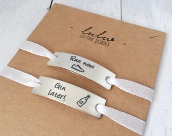 Trainer Tags Motivational Frauen Lustiges Geschenk - Marathon Laufen Gin Später Lace Tags - Personalisierte Läufer Spaß Geschenk, Schuh Inspirierende Tags