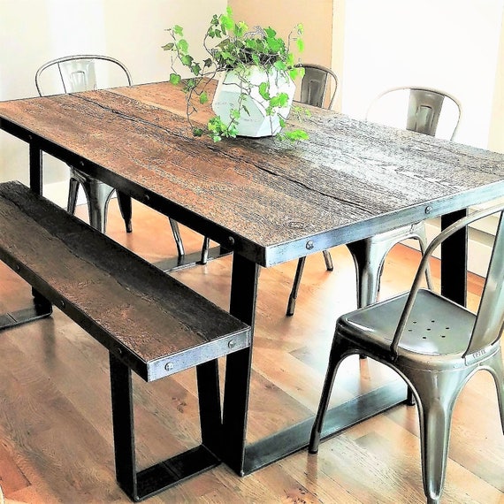 Concrete Cement Tan Colored Round Patio Picnic Table With Three