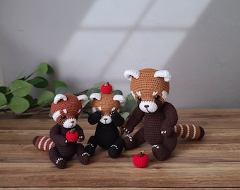 Amigurumi Red Panda Crochet Pattern (PDF)