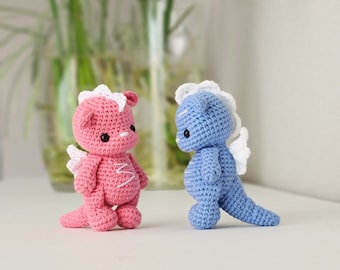 Crochet Dragon Amigurumi Pattern: 2 Sizes (PDF Pattern)
