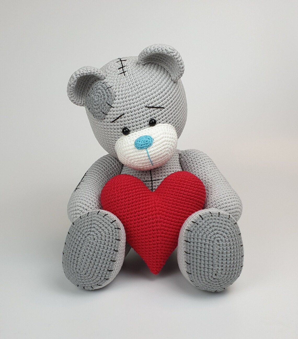 Crochet Pattern Amigurumi Bear Big Teddy Bear - Etsy Canada
