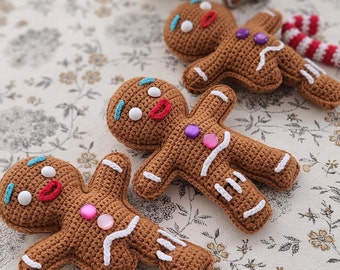 Patrón de amigurumi de hombre de jengibre a crochet (PDF)