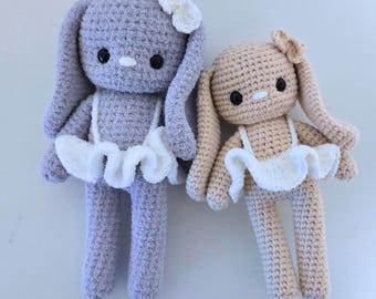 Mellow Bunny Amigurumi Crochet Pattern - PDF Digital Download