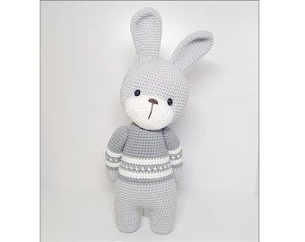 Chubby Bunny, Häkelpuppe, Amigurumi Anleitung