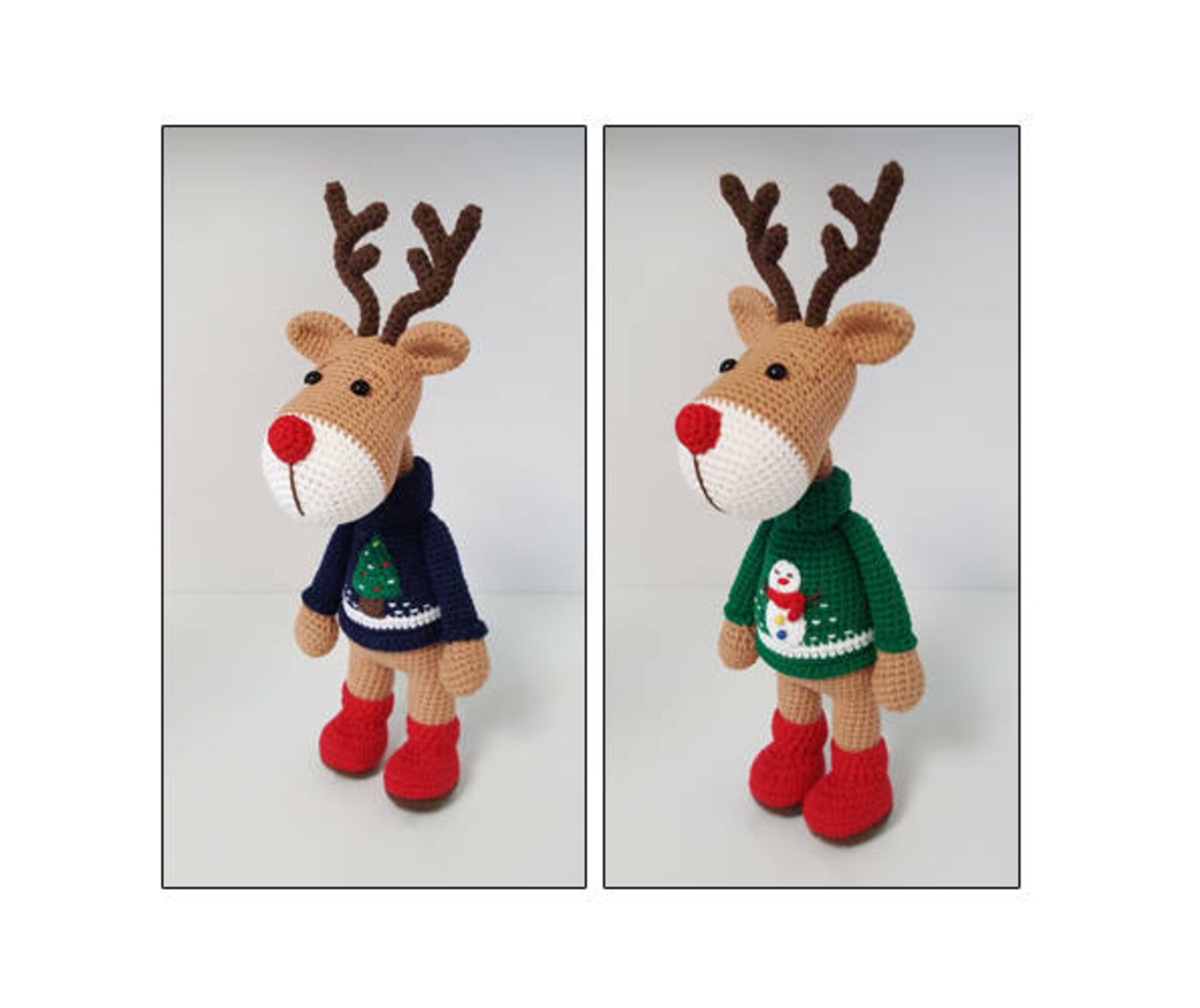 Amigurumi Reindeer Patternchristmas - Etsy