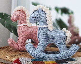 Crochet Rocking Horse Amigurumi Pattern (PDF)